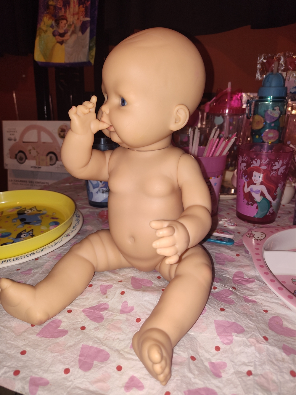 Corolle Baby Doll with Pink Outfit & Bow Headband - Kids Toys - Picture 12 of 14